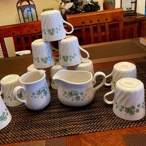 Corelle Coordinates 12 pc..ivy pattern